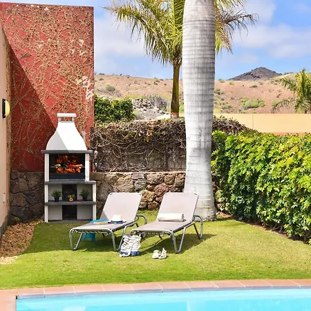 Salobre Golf Siete Luxury Retreat In Gran Canaria Private Outdoor Heatable Pool Bbq Facilities Shaded Outdoor Dining Area Salobre, Villa