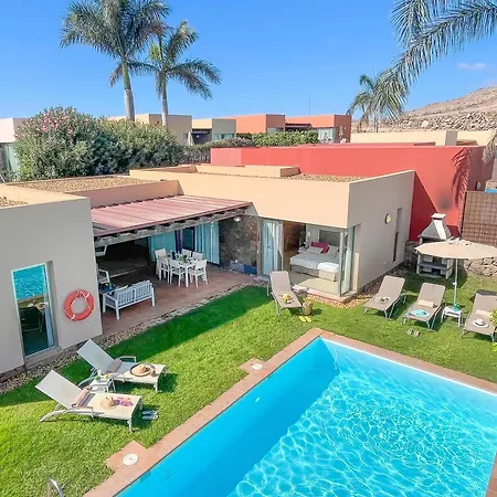 Salobre Golf Siete Luxury Retreat In Gran Canaria Private Outdoor Heatable Pool Bbq Facilities Shaded Outdoor Dining Area Salobre, Las Palmas / Gran Canaria