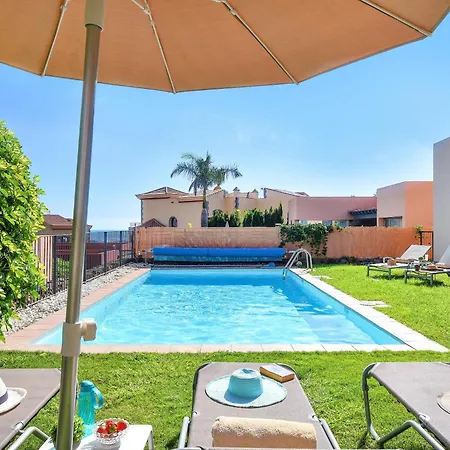 Villa Salobre Golf Siete Luxury Retreat In Gran Canaria Private Outdoor Heatable Pool Bbq Facilities Shaded Outdoor Dining Area Salobre,